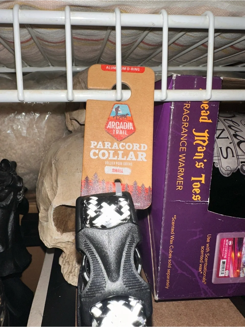 Bundle Of 2 Arcadia Trail Dog Collars 1 Blue and 1 Gray